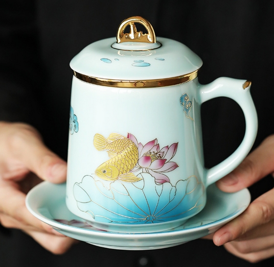 北京瓷器定做哥窑汝窑钧瓷茶叶罐手绘釉中陶瓷纪念盘  陶瓷茶具批发定做  陶瓷艺术品茶叶罐  陶瓷大花瓶盘子