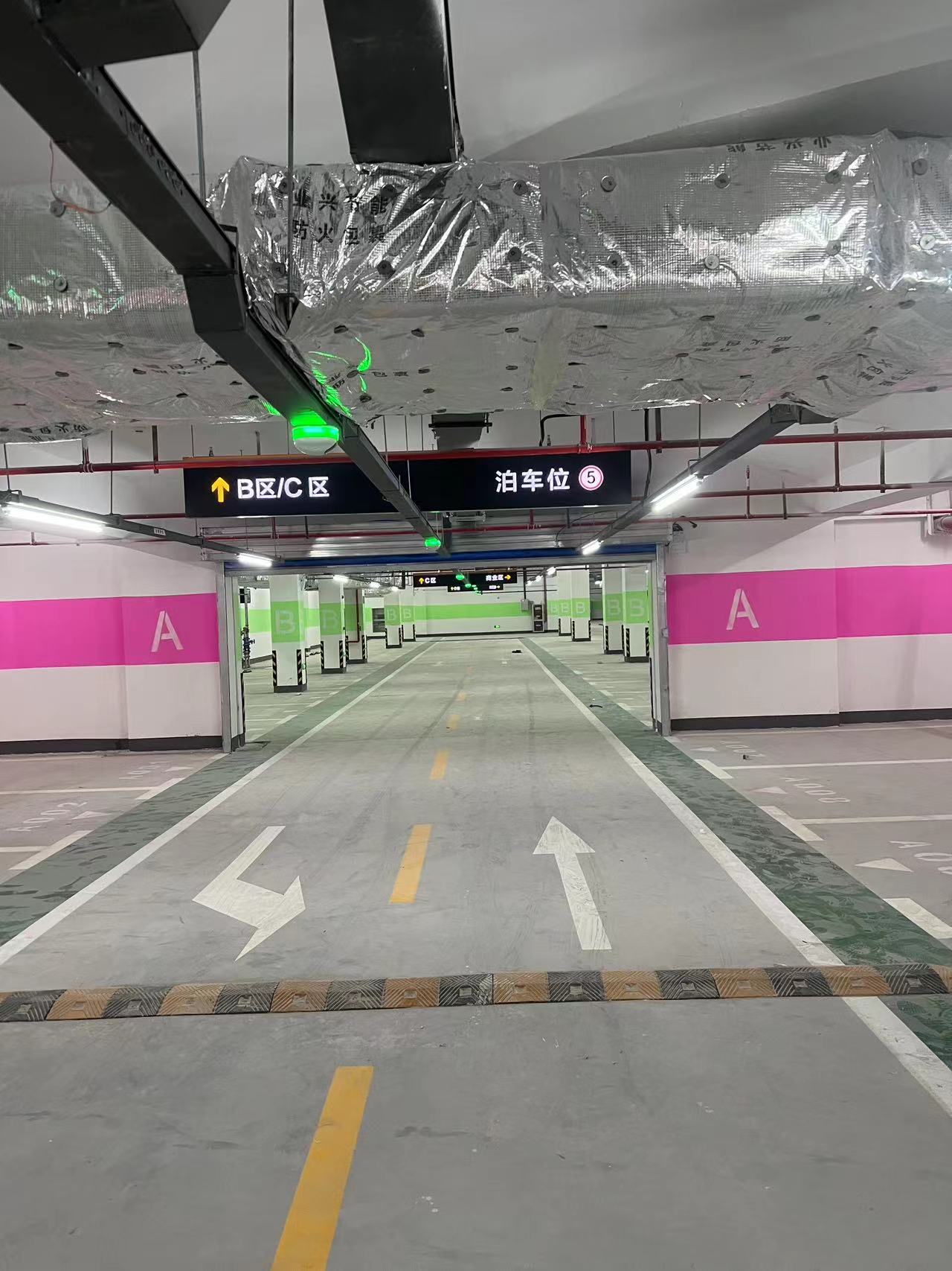 南京道路划线 南京停车场划线 南京地下车库设施