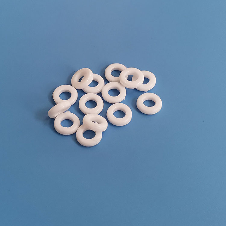 龙三厂供应 垫片8*4*2白色环保软质塑料华司垫片  塑料垫片