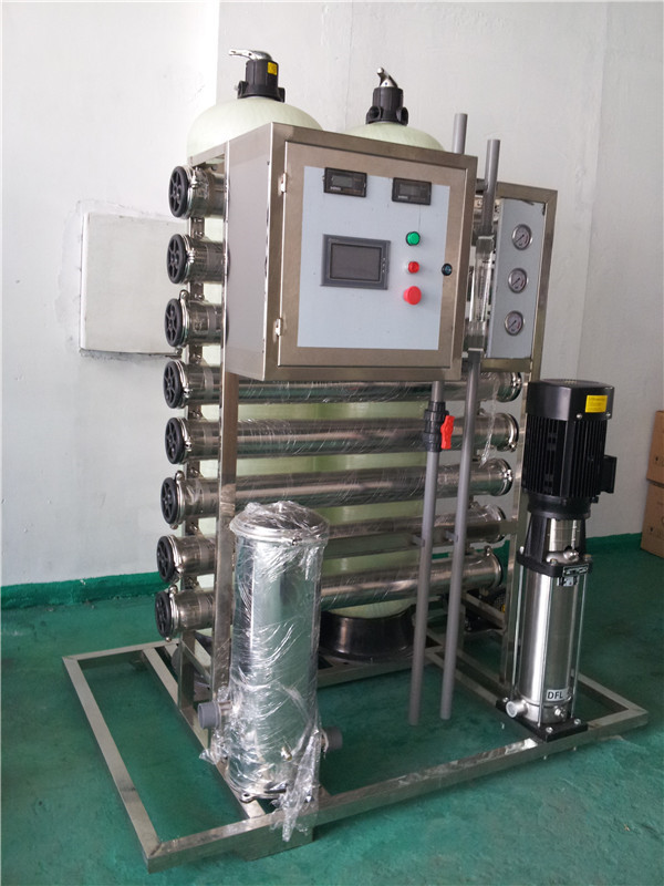 苏 州水处理成套设备 1T/h一级反渗透+EDI专业定制智能  苏州纯水设备  去离子水  纯净水设备