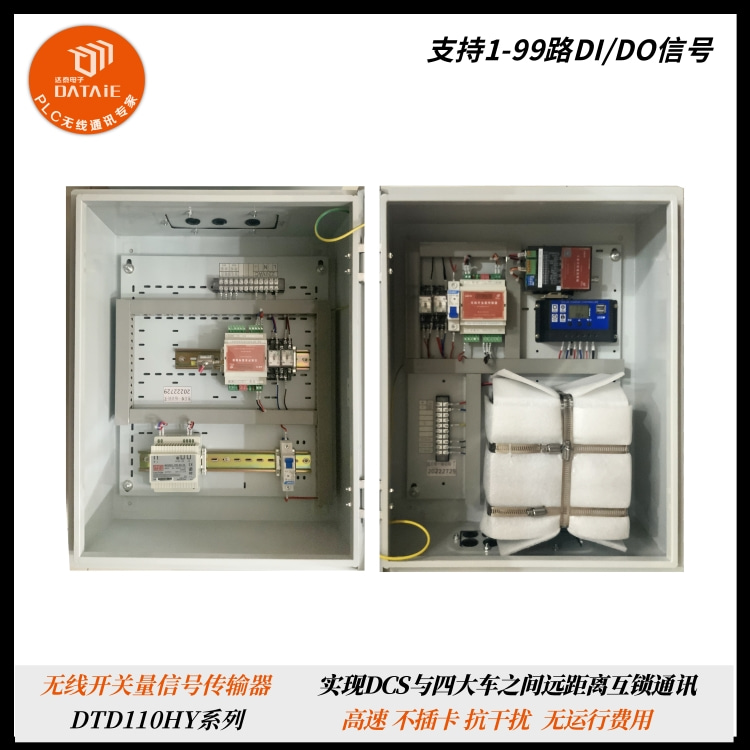 支持无线自组网的远距离点对点开关量传输器  工业无线模块  工业长距离无线通讯  无线控制电葫芦