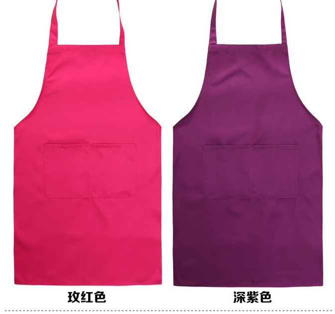 西安广告围裙定制 火锅店围裙 可印LOGO