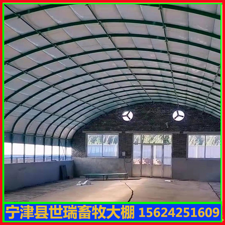 养猪舍大棚建设 养猪大棚施工安装 猪场大棚设计安装