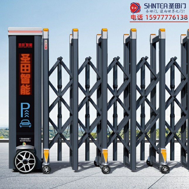 广西崇左伸缩电动门设计安装 成品电动伸缩门安装