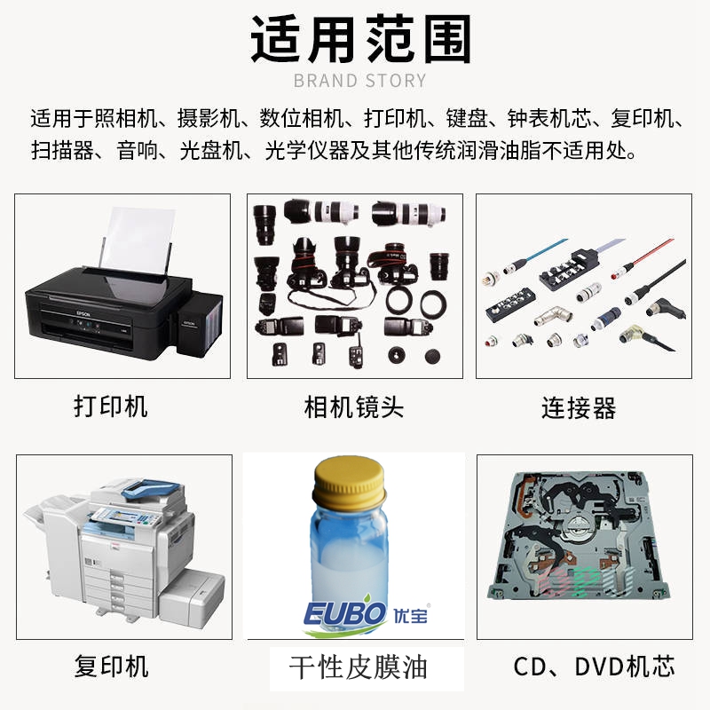 优宝F18C干性皮膜油，家用电器开关润滑，氟硅脂使用效果  氟素脂  阻尼润滑脂  齿轮润滑脂