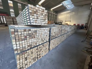 张家口钢包木租赁 周转材料 钢木龙骨价格合理 博泰恒源  钢包木厂家