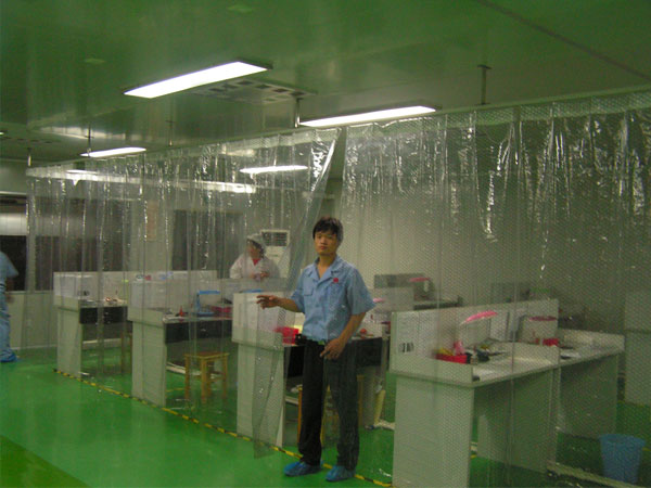 北京旭日环照-直销供应网格透明防静电软帘  防静电帘  防静电网格门  防静电网格软门帘