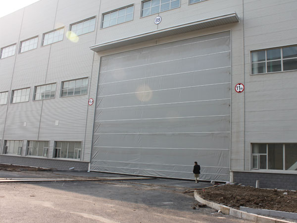 柔性超大门堆积门高速门  柔性堆积门  高速柔性大门  快速柔性大门
