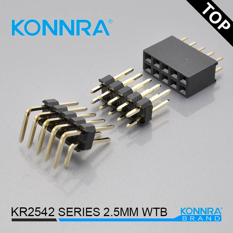 KR 4P/5P/6P胶壳双排板对板2.54mm间距仿莫仕  康瑞连接器  莫仕连接器