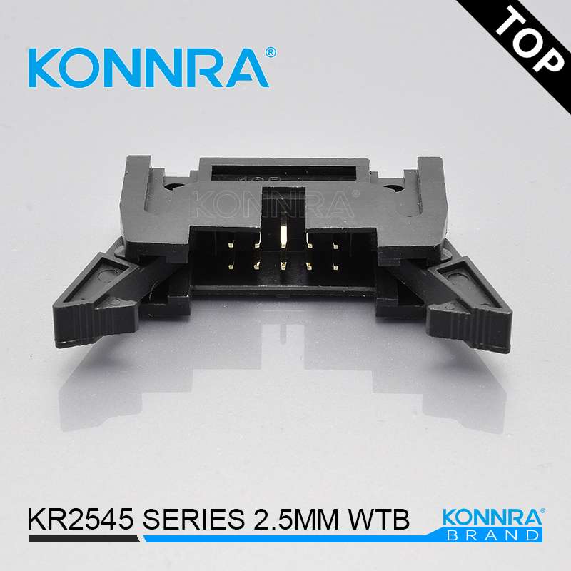 简牛连接器KR2545 PCB电路板用接插件替代杜邦2.54  康瑞连接器  2.54mm间距  杜邦连接器