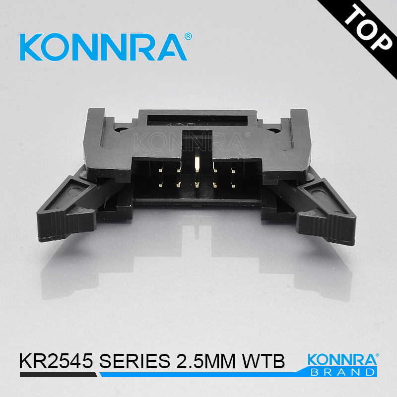 简牛连接器KR2545 PCB电路板用接插件替代杜邦2.54  康瑞连接器  2.54mm间距  杜邦连接器