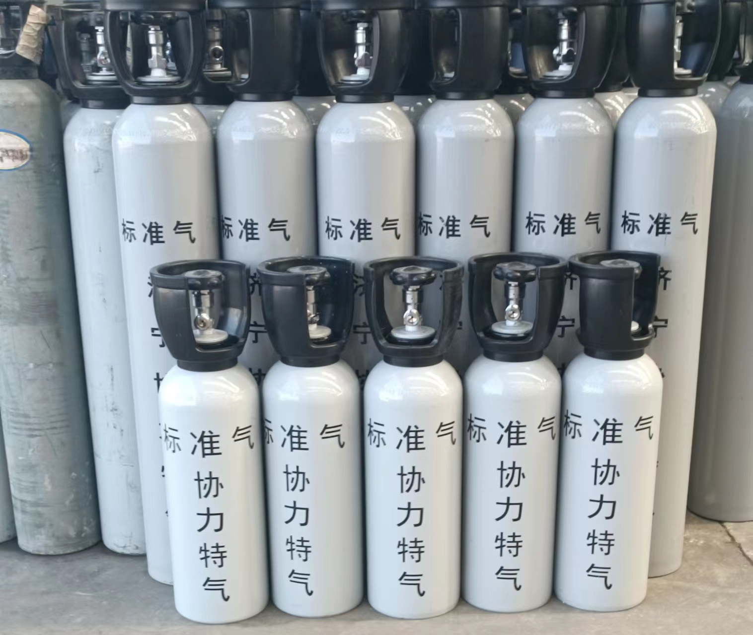 济宁协力供应河北检测二组分标准气 河北车检标气  环检标气  标准气体  工业气体