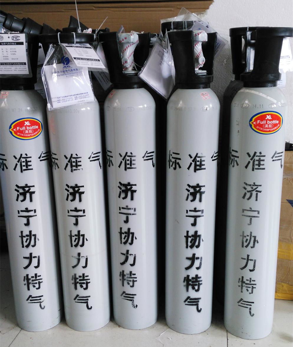 协力气体供应云南地区 汽车尾气检测用五组分标准气  检测标气