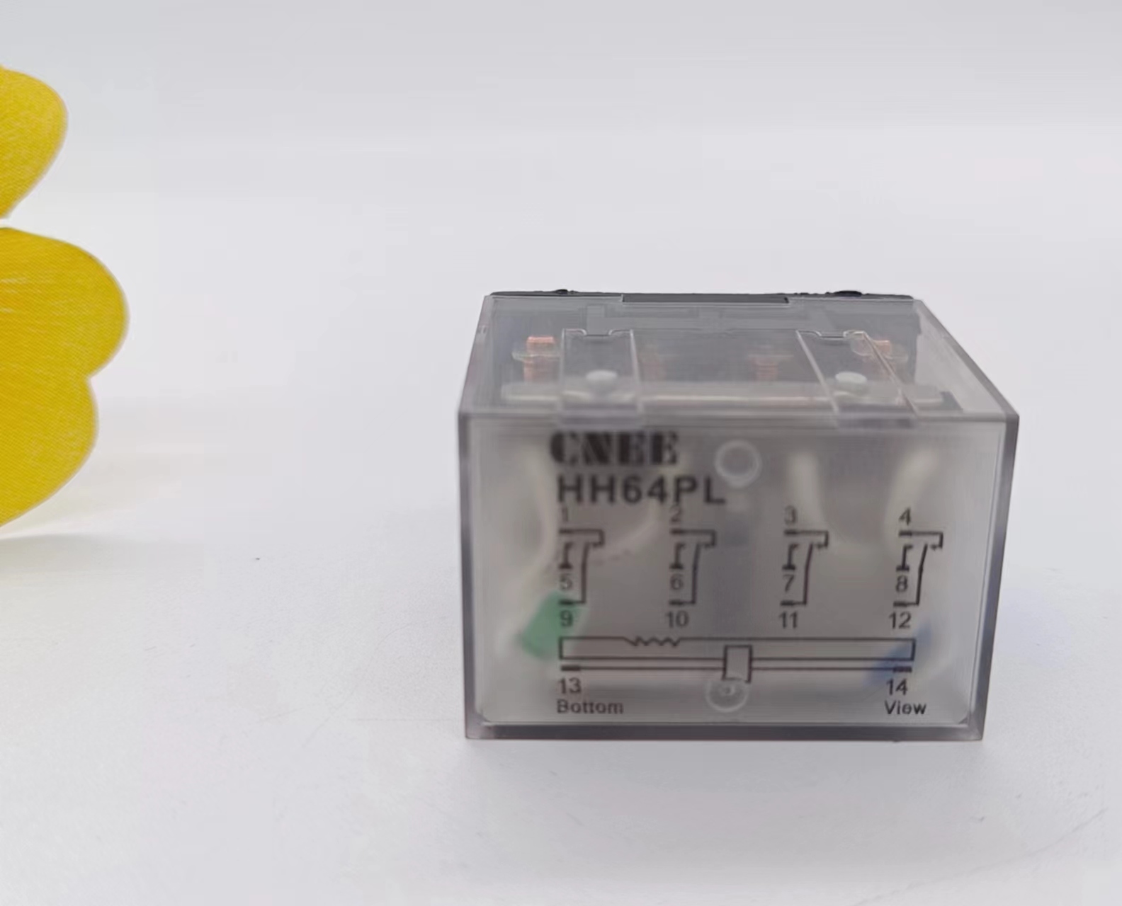 HH64P小型中间继电器控制开关AC220V  HH64P小型继电器