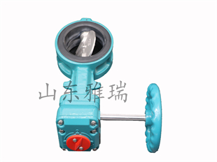 对夹蝶阀手动  对夹式