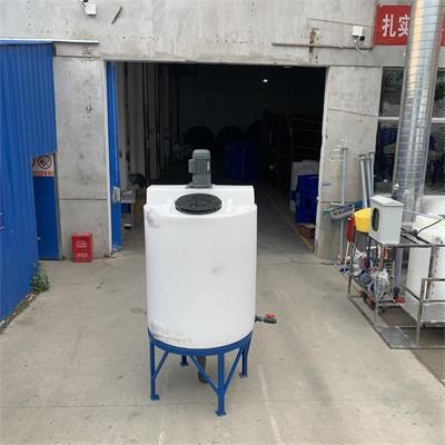 1500L加药装置生产厂家  洗洁精搅拌桶  PAM加药箱  PE搅拌桶