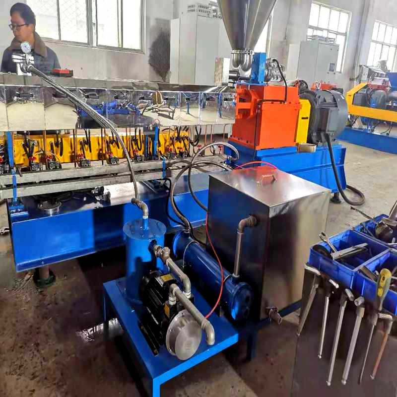 EVA发泡母粒造粒机 发泡母粒造粒机 150单螺杆挤出机