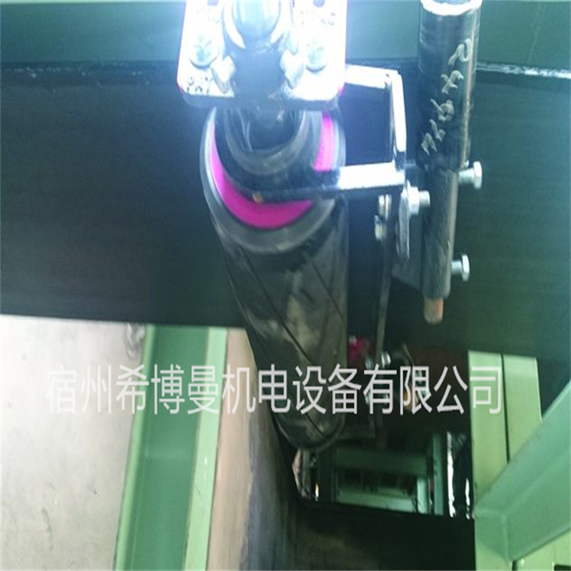 华润电力输煤皮带南非传确辊轮纠偏装置