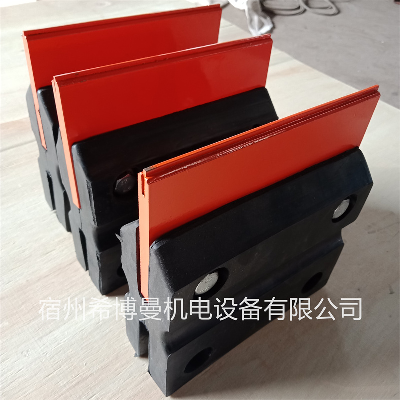 皮带机二道可拉伸可分离式弹簧清扫器刮刀  皮带清扫器刮刀  二道清扫器刮刀