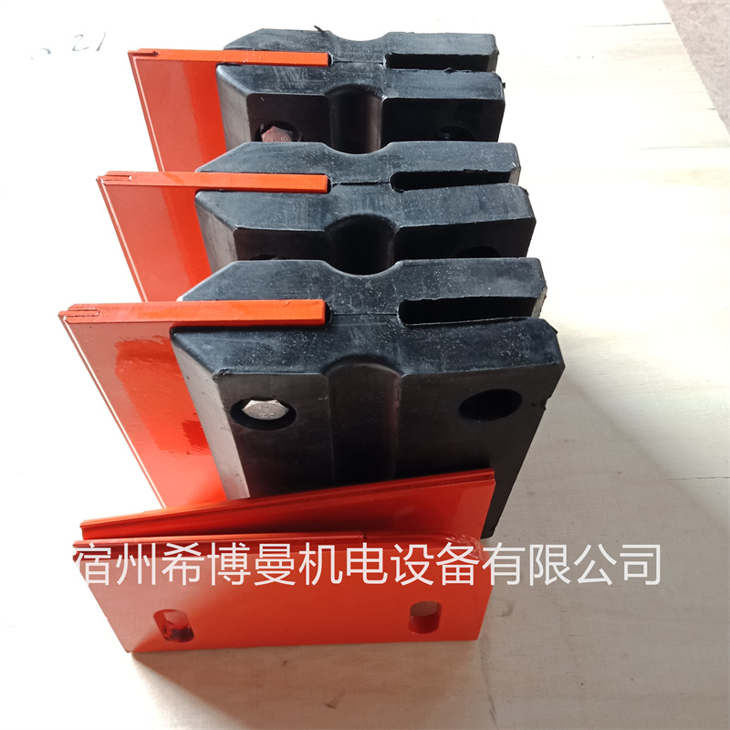 皮带机二道可拉伸可分离式弹簧清扫器刮刀  皮带清扫器刮刀  二道清扫器刮刀