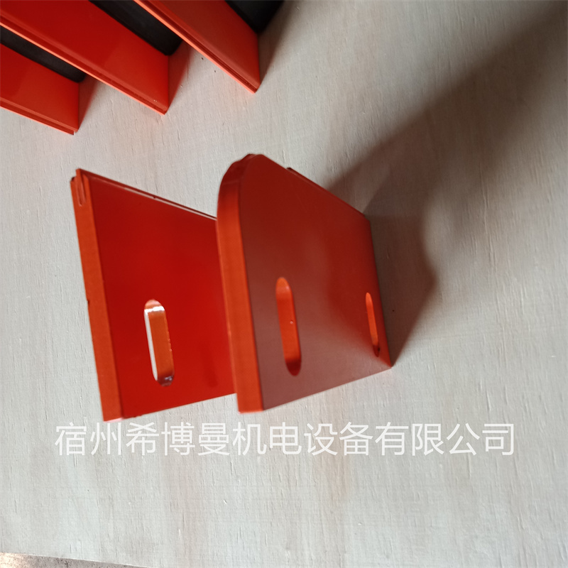皮带机二道可拉伸可分离式弹簧清扫器刮刀  皮带清扫器刮刀  二道清扫器刮刀