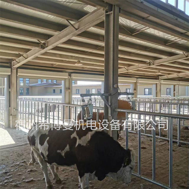 全自动奶牛清洁止痒滚筒刷 牛马骡蹭痒挠痒毛滚刷  全自动奶牛刷