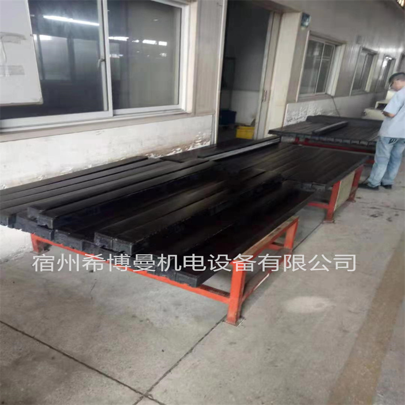 输煤机械减震缓冲滑槽托床  拖床  缓冲床  滑槽拖床