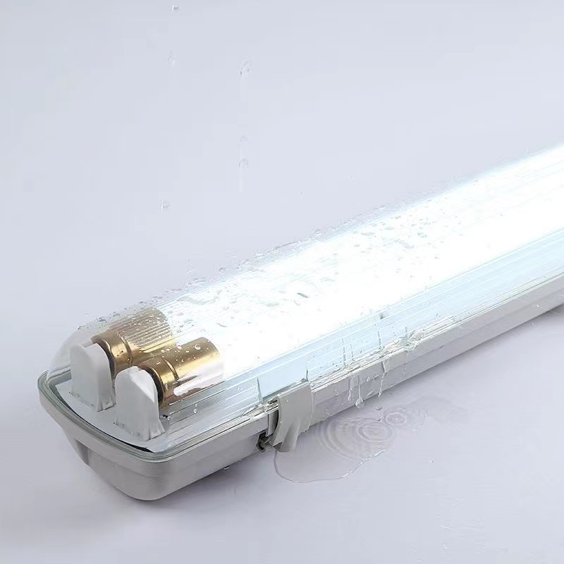 工厂BYS防爆防腐全塑荧光灯2X18W双管防腐防水塑料材质