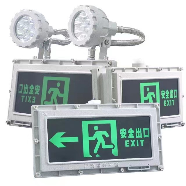 防爆标志灯EPS灯版双面LED双头应急灯消防BCJ
