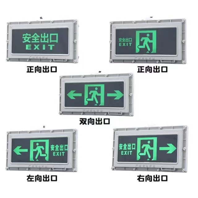 防爆标志灯EPS灯版双面LED双头应急灯消防BCJ