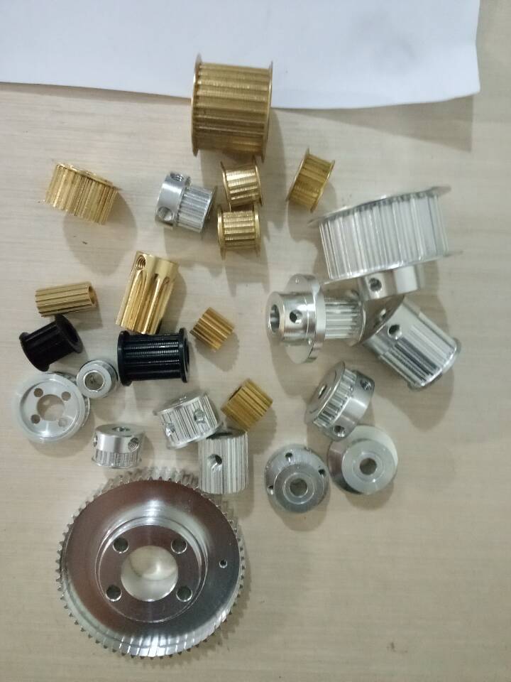 高精度铝合金同步轮  同心度好铝合金同步轮  跳动一两丝铝同步轮  耐腐蚀黄铜同步轮