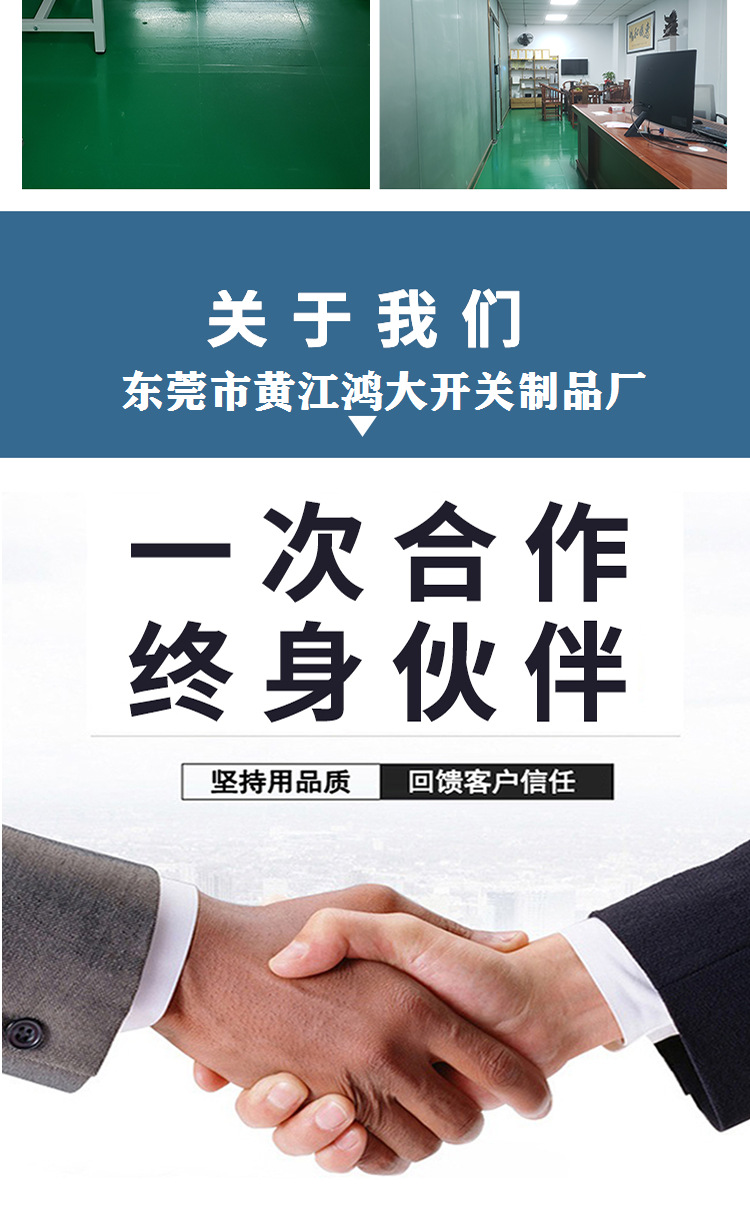 东莞多型号规格鸿大开关插件黑白贴片TC-029按键开关  轻触开关