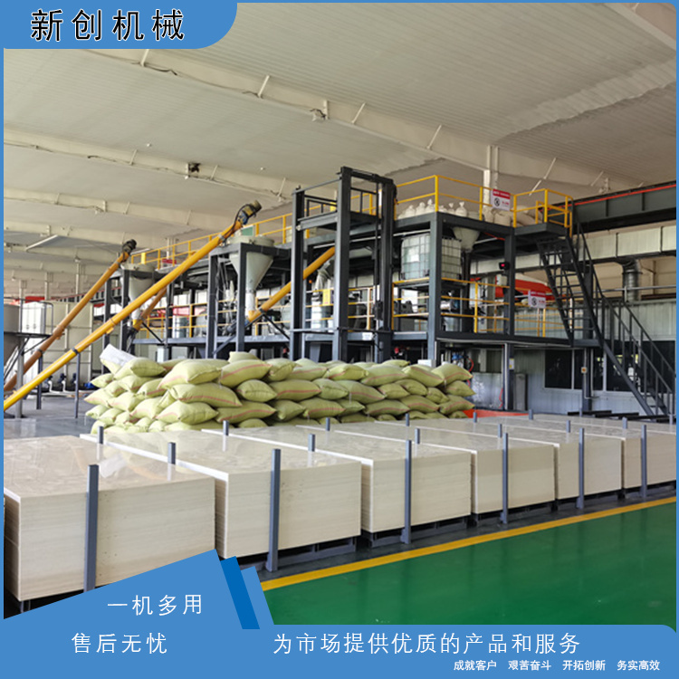 建材集装箱地板生产线机械设备