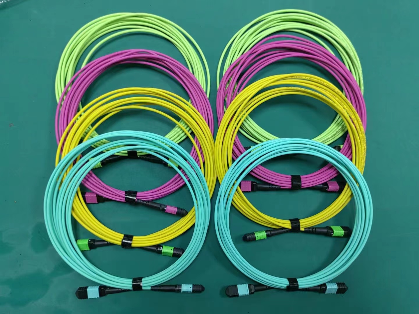 MPO/PC-MPO/PC母头OM3/300 3.0LSZh  MPO/OM3跳线  MPO/MO4机房跳线