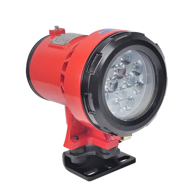 DGE9/36L(A)煤矿用掘进机大灯隔爆型机车灯  9W掘进机车灯  36V掘进机灯  36V矿用机车灯