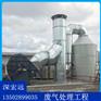 深宏远塑胶厂环保工程 废气处理工程 活性炭 UV光解 喷淋塔