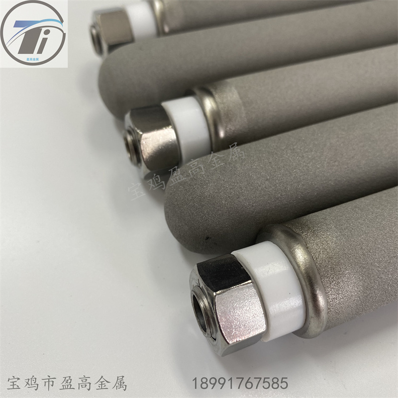 金属膜滤芯 海绵钛粉末烧结滤芯 钛棒滤芯