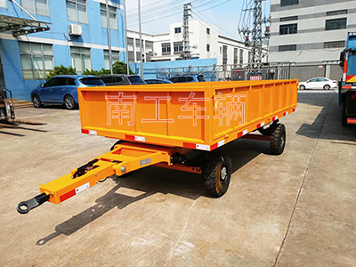 3吨铁板护栏平板拖车 ATV全挂工具拖车  ATV拖车