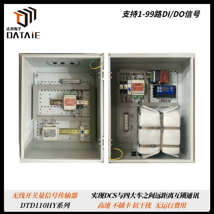四大车无线联锁系统实现与DCS无线通讯  焦炉机械设备无线控制  无线io对传模块