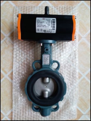 EBRO气动蝶阀Z014-A DN250+EB9.1SYD  EBRO气动执行器  EBRO蝶阀