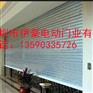 深圳市龙东全封闭不锈钢卷闸门 半封闭镀锌电动门伊豪