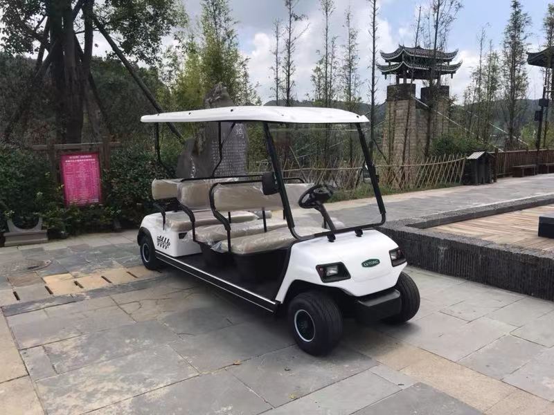 8座电动高尔夫球车_工厂电动接待高尔夫观光车  工厂接待观光车  八座电瓶高尔夫车