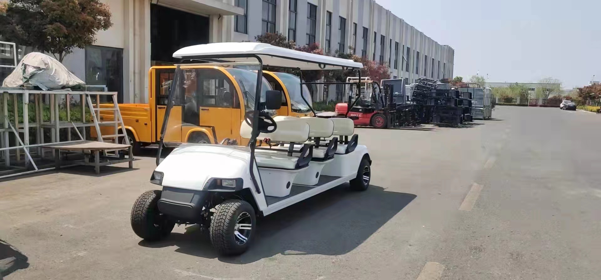8座电动高尔夫球车_工厂电动接待高尔夫观光车  工厂接待观光车  八座电瓶高尔夫车