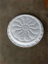 花园汀步石塑料模具 水泥踏步石模具 八种规格  汀步石模具  水泥模具