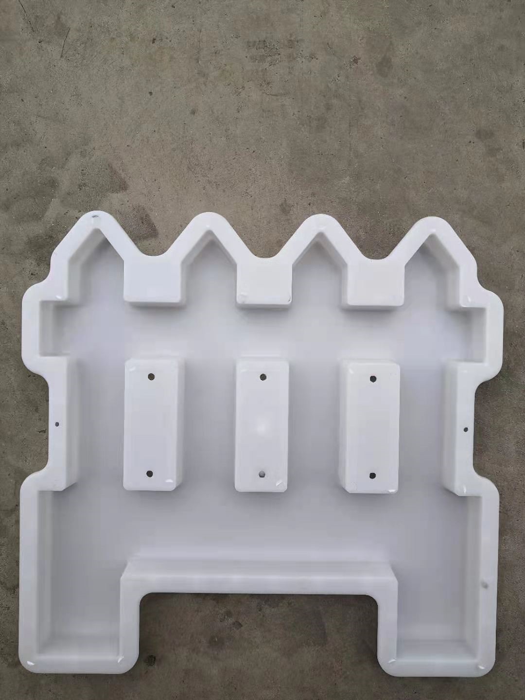 仿古镂空花窗格塑料模具中式庭院窗花砖模具  花砖塑料模具  中式花墙塑料模具