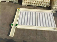 铁路路基栅栏模具 水泥防护栅栏塑料模具  铁路防护栅栏模具  耐潮耐用