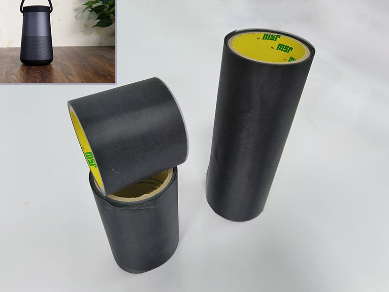 国产SP7600防尘网 自带胶音响布 粘性好  自带胶汽车音响布  带胶汽车防尘布