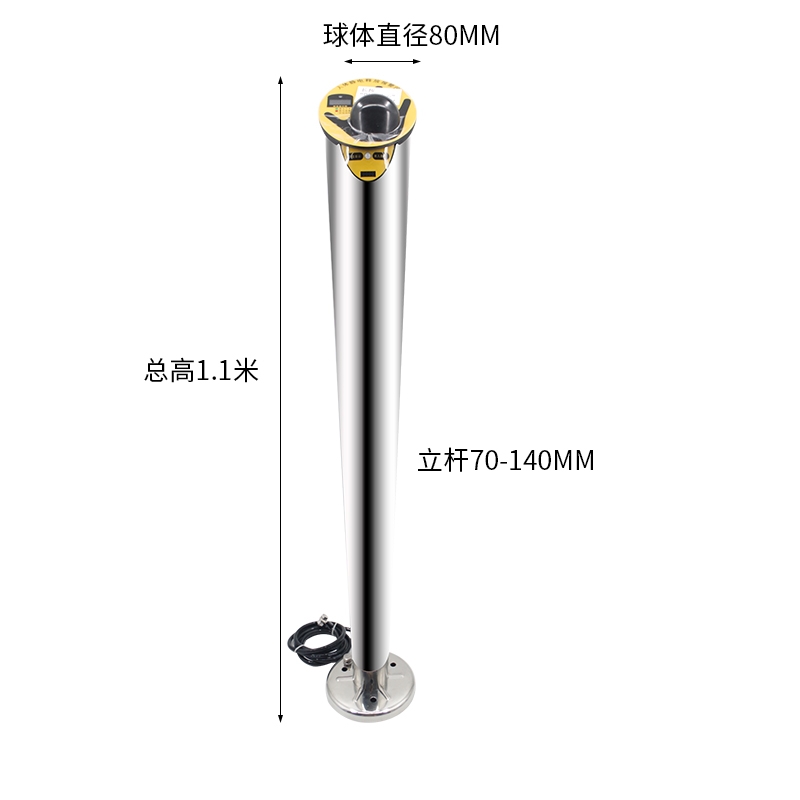 数显语音报警PS-A3澳波泰克人体静电释放器报警仪  人体静电消除器  人体静电报警器