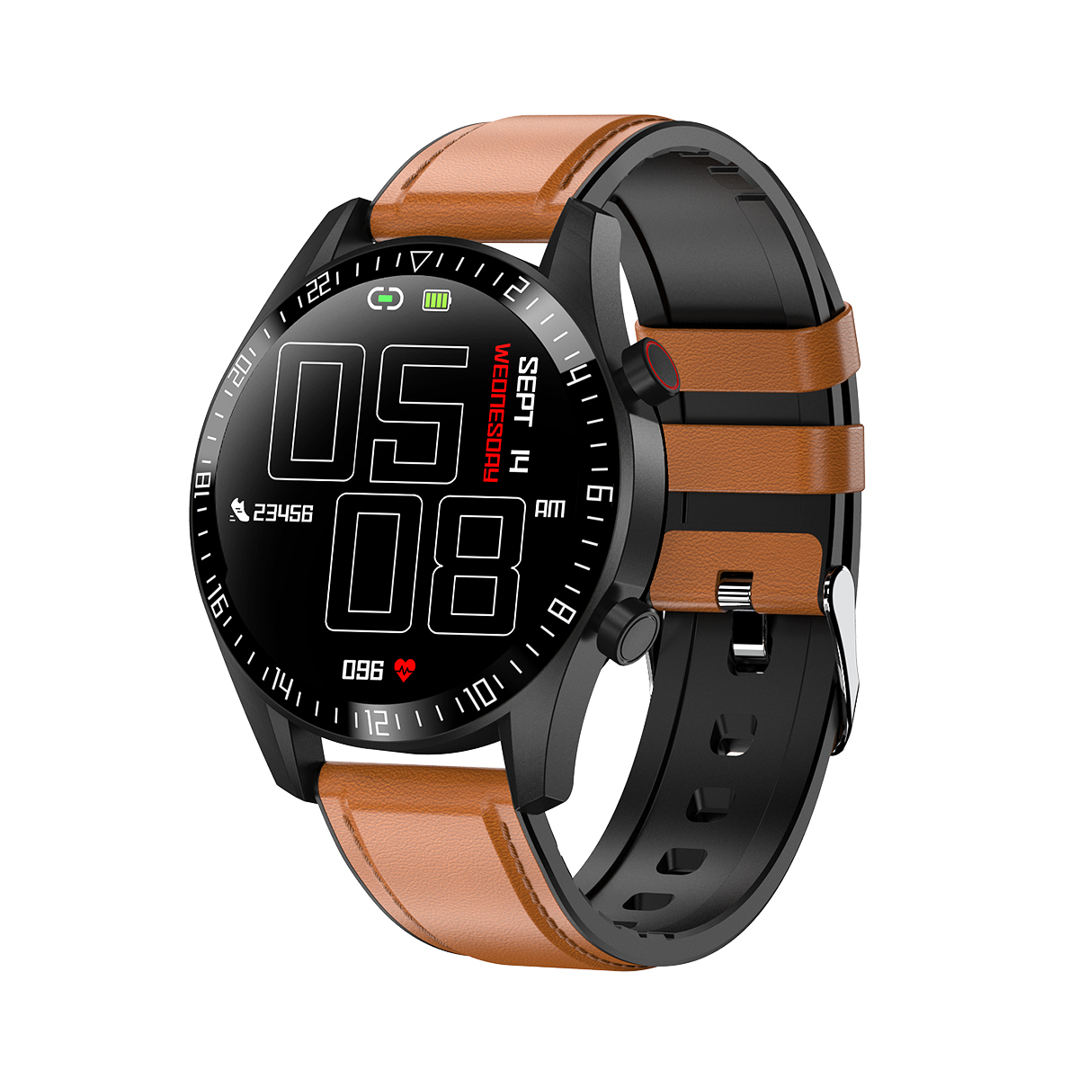 跨境V1智能手表smartwatch蓝牙通话心率血压监测  蓝牙音箱  睡眠检测