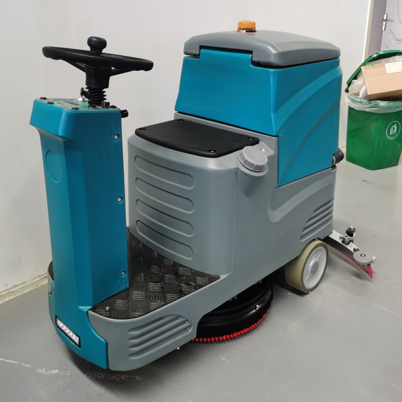 车间小型驾驶式洗地机 环氧地坪清洗机 省力  小型洗地机